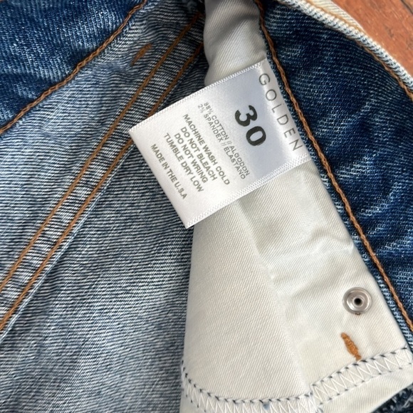 Golden | Distressed Skinny Jeans with Zippers - Picture 4 of 9